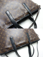 Louis Vuitton Monogram Macassar Davis Leather 2-Way Tote — view 7