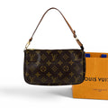 Louis Vuitton Pochette Monogram Lambskin Pouch Mini Handbag