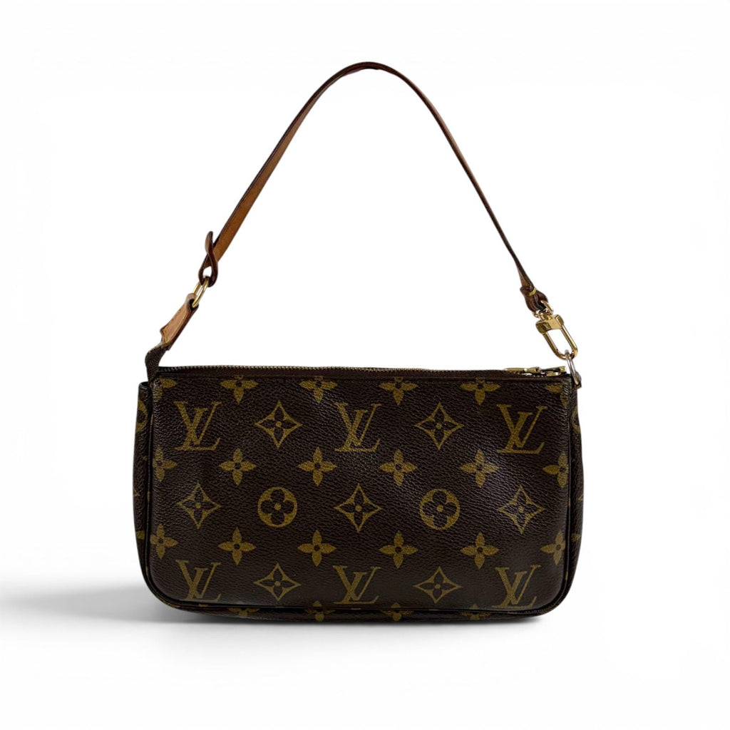 Louis Vuitton Pochette Monogram Lambskin Pouch Mini Handbag — view 3