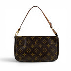 Louis Vuitton Pochette Monogram Lambskin Pouch Mini Handbag — view 2