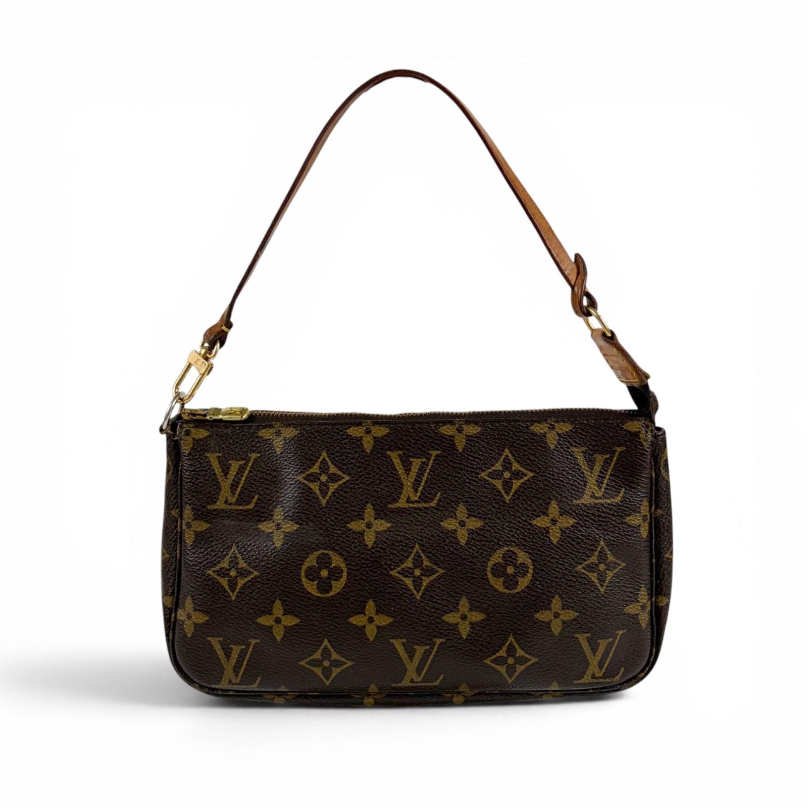 Louis Vuitton Pochette Monogram Lambskin Pouch Mini Handbag — view 2