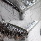 Bottega Veneta Maxi Intrecciato Cassette Small Shoulder Bag Silver — view 6