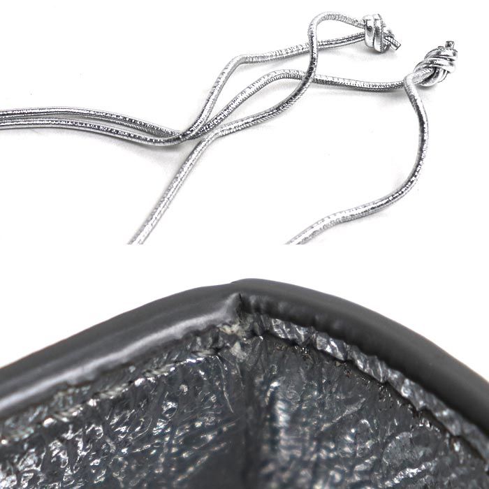Bottega Veneta Maxi Intrecciato Cassette Small Shoulder Bag Silver — view 5