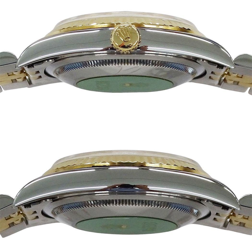 Rolex Datejust T Watch Automatic Winding at Stainless Steel Gold YG Combination — view 3