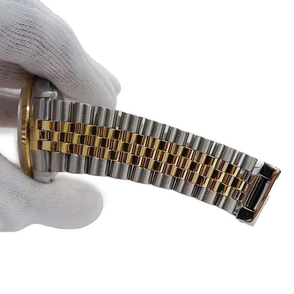 Rolex Datejust T Watch Automatic Winding at Stainless Steel Gold YG Combination — view 6