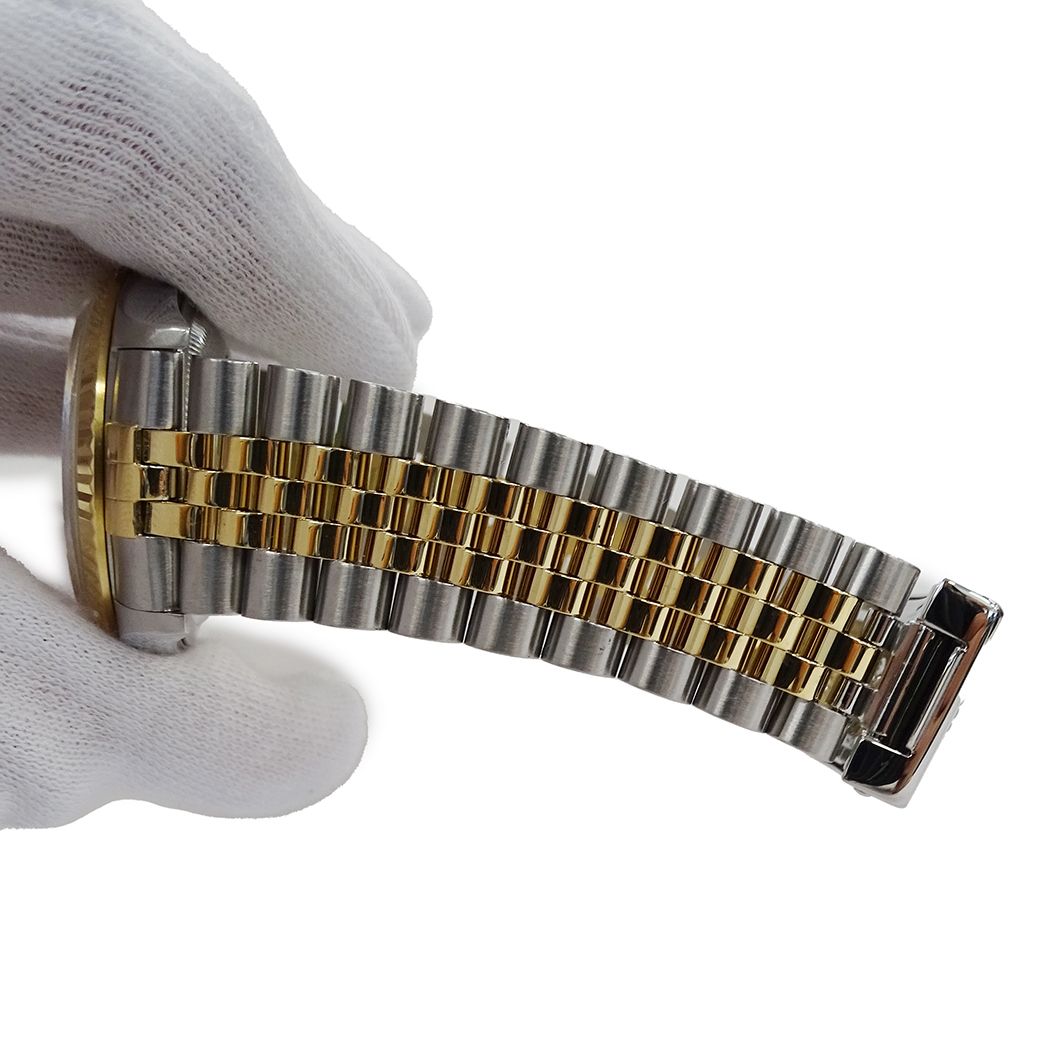 Rolex Datejust T Watch Automatic Winding at Stainless Steel Gold YG Combination — view 6