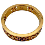 Gucci Icon Star Ring 18k Gold Pink Saffiano — view 5