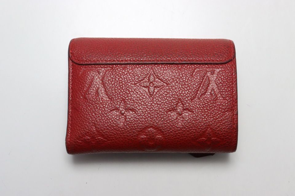 Louis Vuitton Monogram Empreinte Portefeuille Pont Neuf Leather Trifold Wallet — view 2