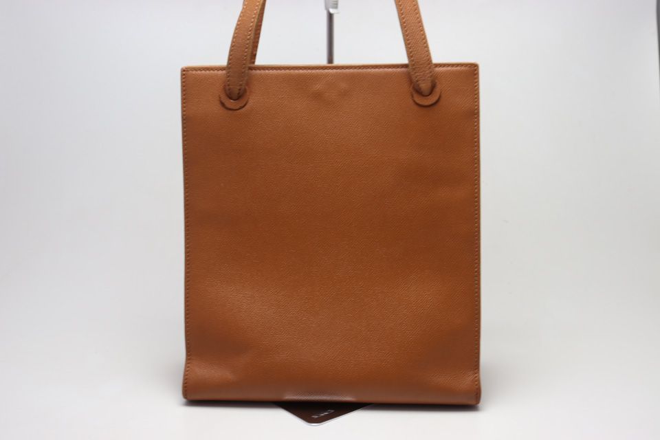 Chanel Logo GD Leather Tote — view 2