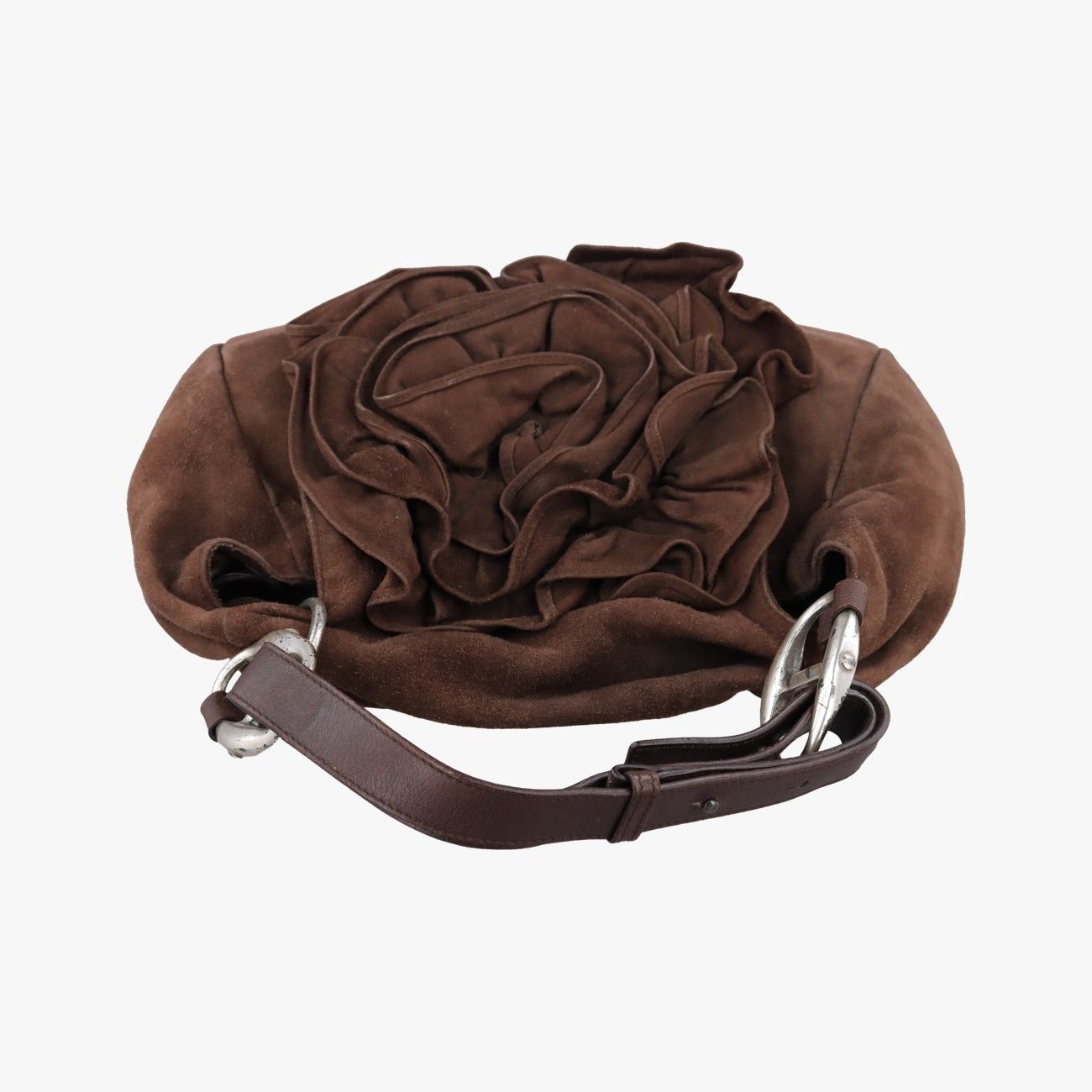 Saint Laurent Mombasa Brown Handbag — view 8
