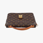 Louis Vuitton Pochette Metis MM Monogram Brown Canvas Handbag — view 8
