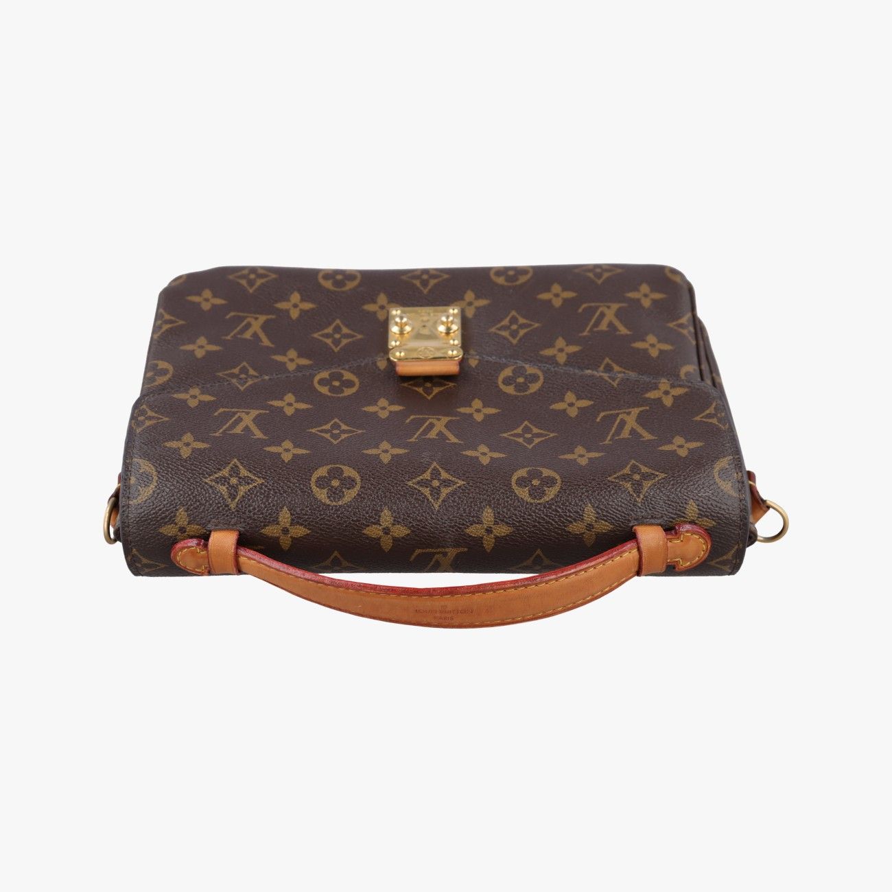 Louis Vuitton Pochette Metis MM Monogram Brown Canvas Handbag — view 8