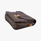 Louis Vuitton Pochette Metis MM Monogram Brown Canvas Handbag — view 4