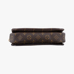 Louis Vuitton Pochette Metis MM Monogram Brown Canvas Handbag — view 3