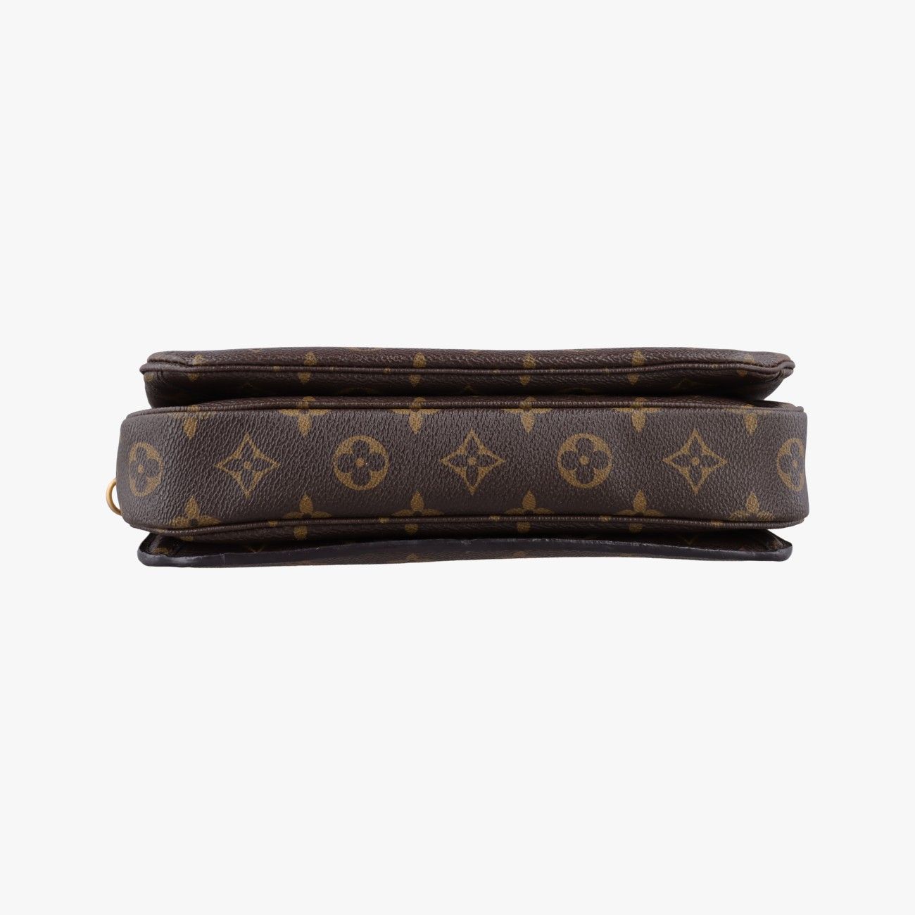 Louis Vuitton Pochette Metis MM Monogram Brown Canvas Handbag — view 3