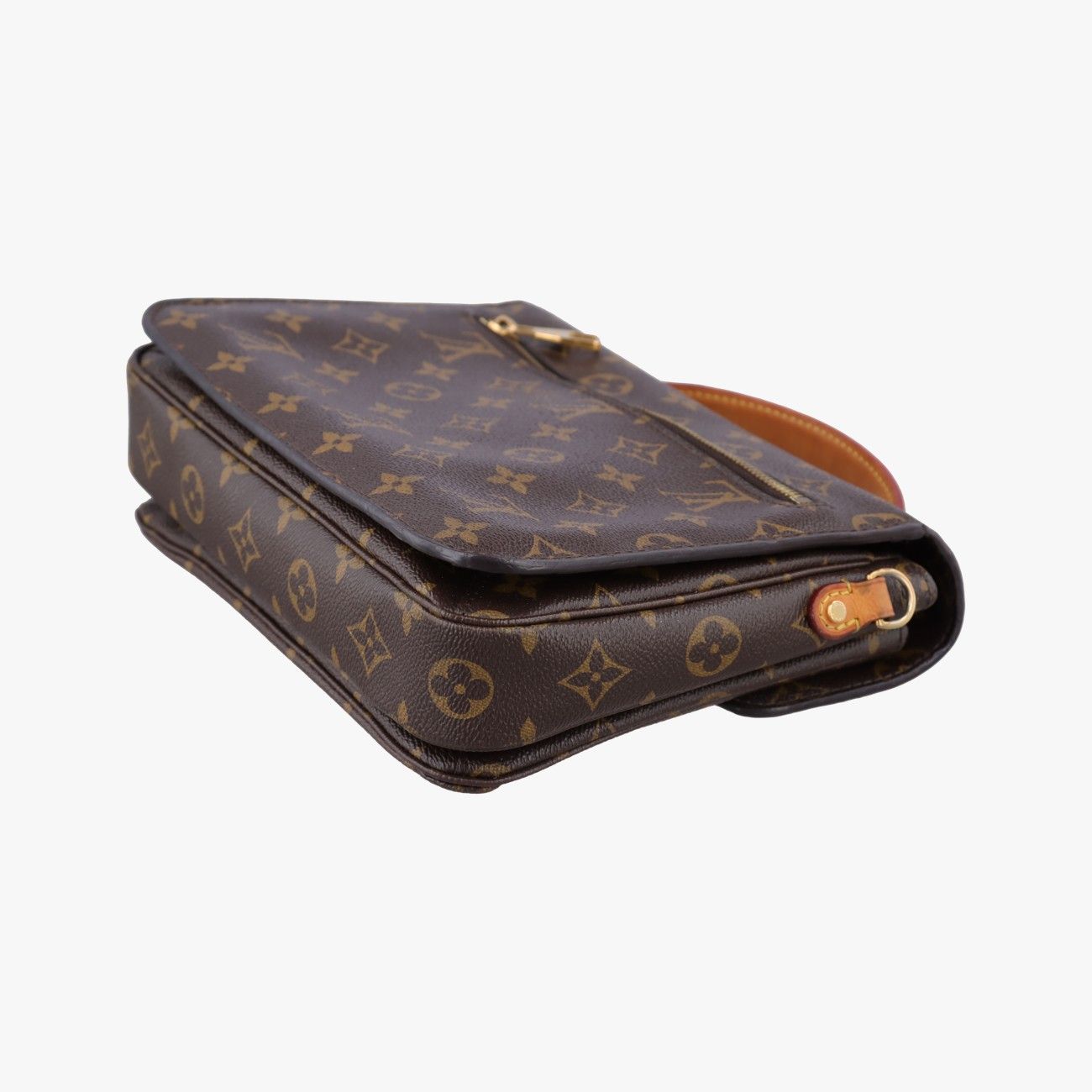 Louis Vuitton Pochette Metis MM Monogram Brown Canvas Handbag — view 6