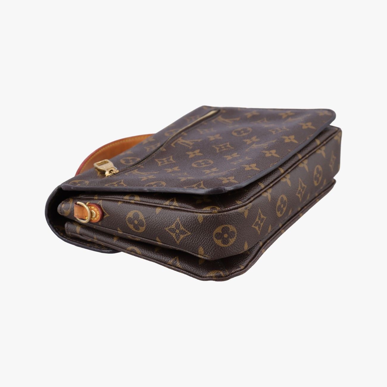 Louis Vuitton Pochette Metis MM Monogram Brown Canvas Handbag — view 7