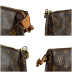 Louis Vuitton Pochette Monogram Lambskin Pouch Mini Handbag — view 4