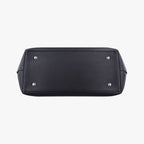 Louis Vuitton Lockme Day Noir Grain Calf Leather Handbag — view 3