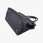 Louis Vuitton Lockme Day Noir Grain Calf Leather Handbag — view 6