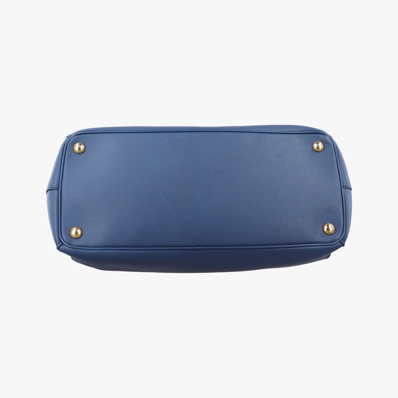 Prada Galleria Blue Saffiano Leather 14 Handbag — view 3