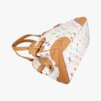 Louis Vuitton Claudia Blanc Monogram Multicolor Handbag — view 7