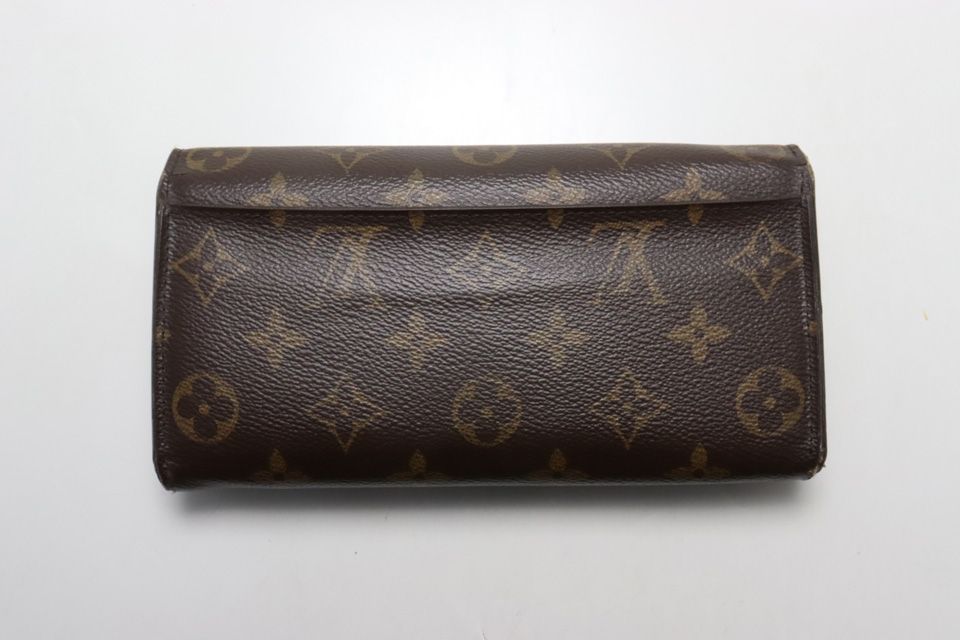 Louis Vuitton Monogram Portefeuille Sarah Leather Bifold Wallet — view 2