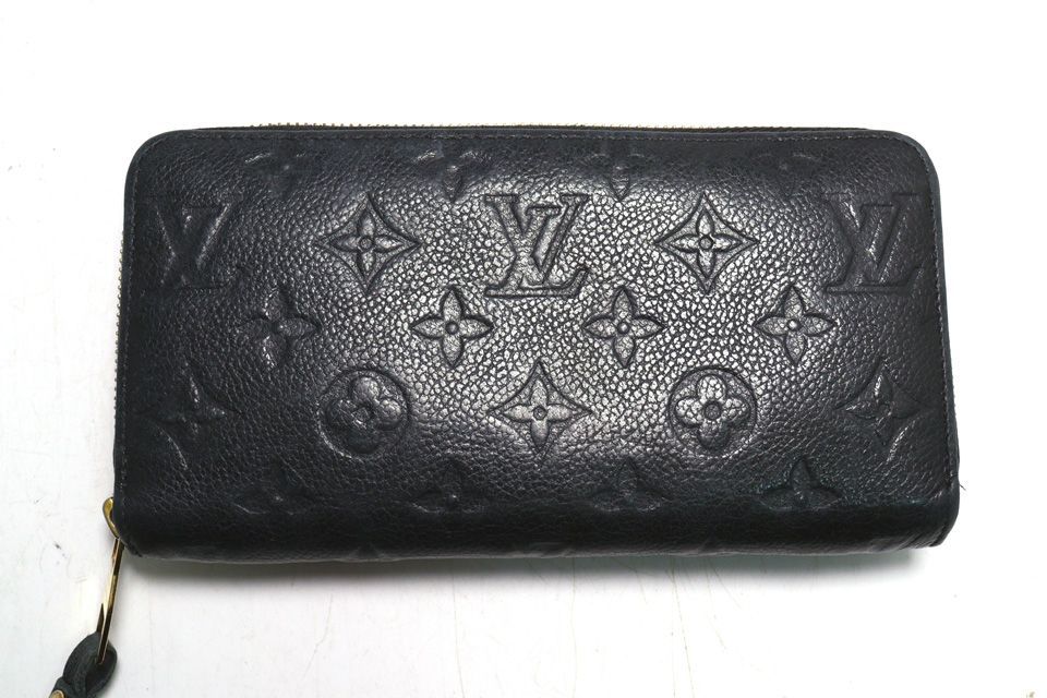 Louis Vuitton Monogram Empreinte Leather Zip Around Wallet — view 2