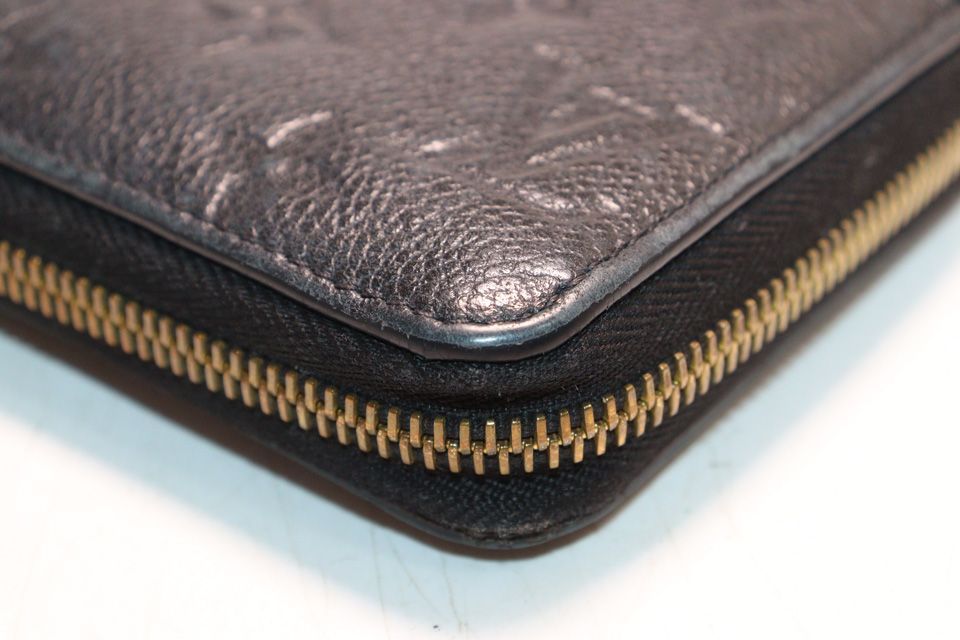 Louis Vuitton Monogram Empreinte Leather Zip Around Wallet — view 8
