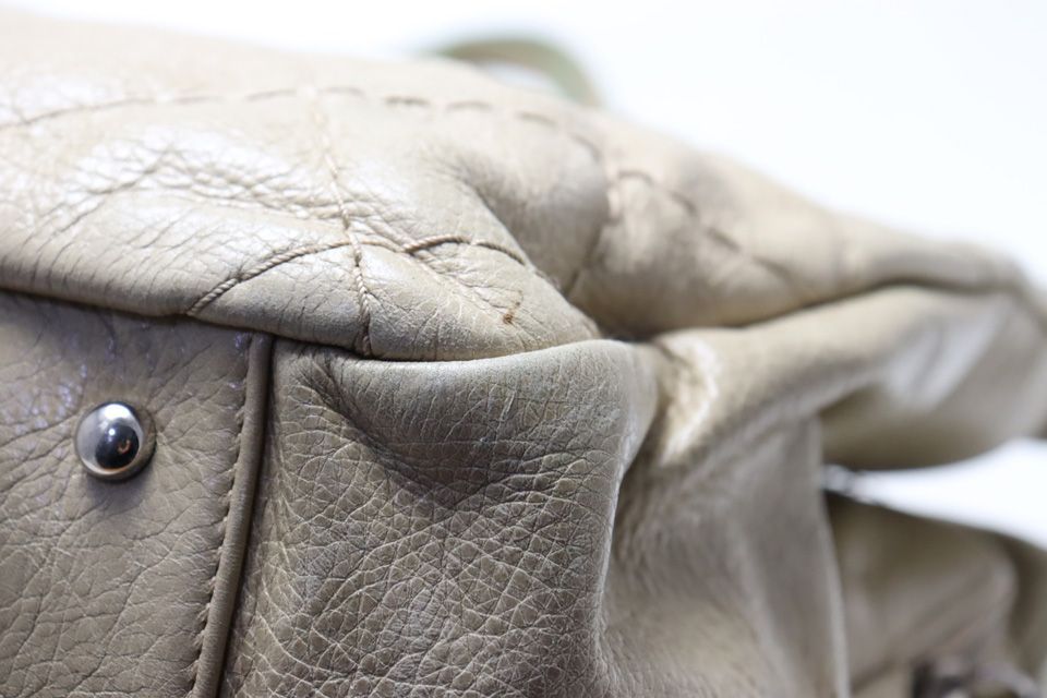Chanel Quilted on the Road Leather Tote — view 4