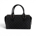 Gucci GG Canvas Mini Boston Bag Black — view 2