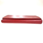 Louis Vuitton Porte-Monnaie Billets Tresor Red Bifold Wallet Epi Leather — view 5