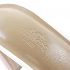 Hermes Ajaccio Sandals White — view 6