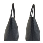 Gucci Micro Guccissima Black Gold Leather Tote Shoulder — view 7