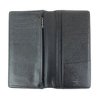Louis Vuitton Damier Graphite Portefeuille Brazza Black Silver Wallet — view 7