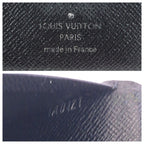 Louis Vuitton Damier Graphite Portefeuille Brazza Black Silver Wallet — view 5