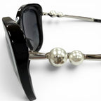 Chanel CC Logo Eco Pearl Square Eyewear — view 8