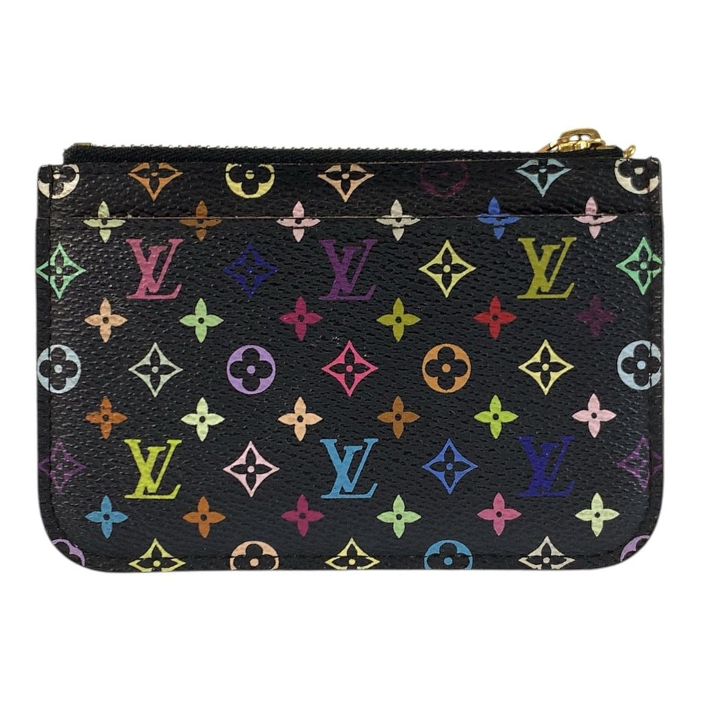 Louis Vuitton Monogram Multicolor Pochette Cles Coin Case with — view 2