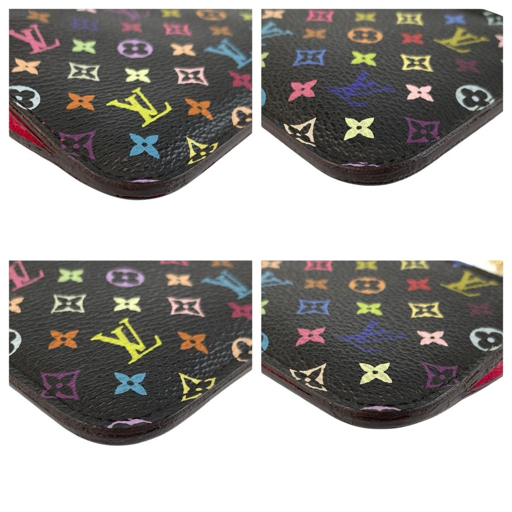 Louis Vuitton Monogram Multicolor Pochette Cles Coin Case with — view 6