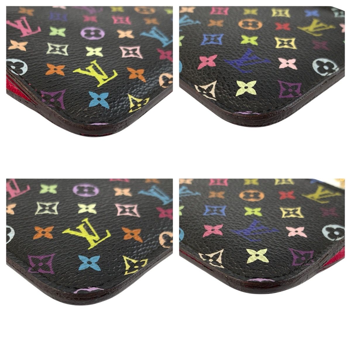 Louis Vuitton Monogram Multicolor Pochette Cles Coin Case with — view 6
