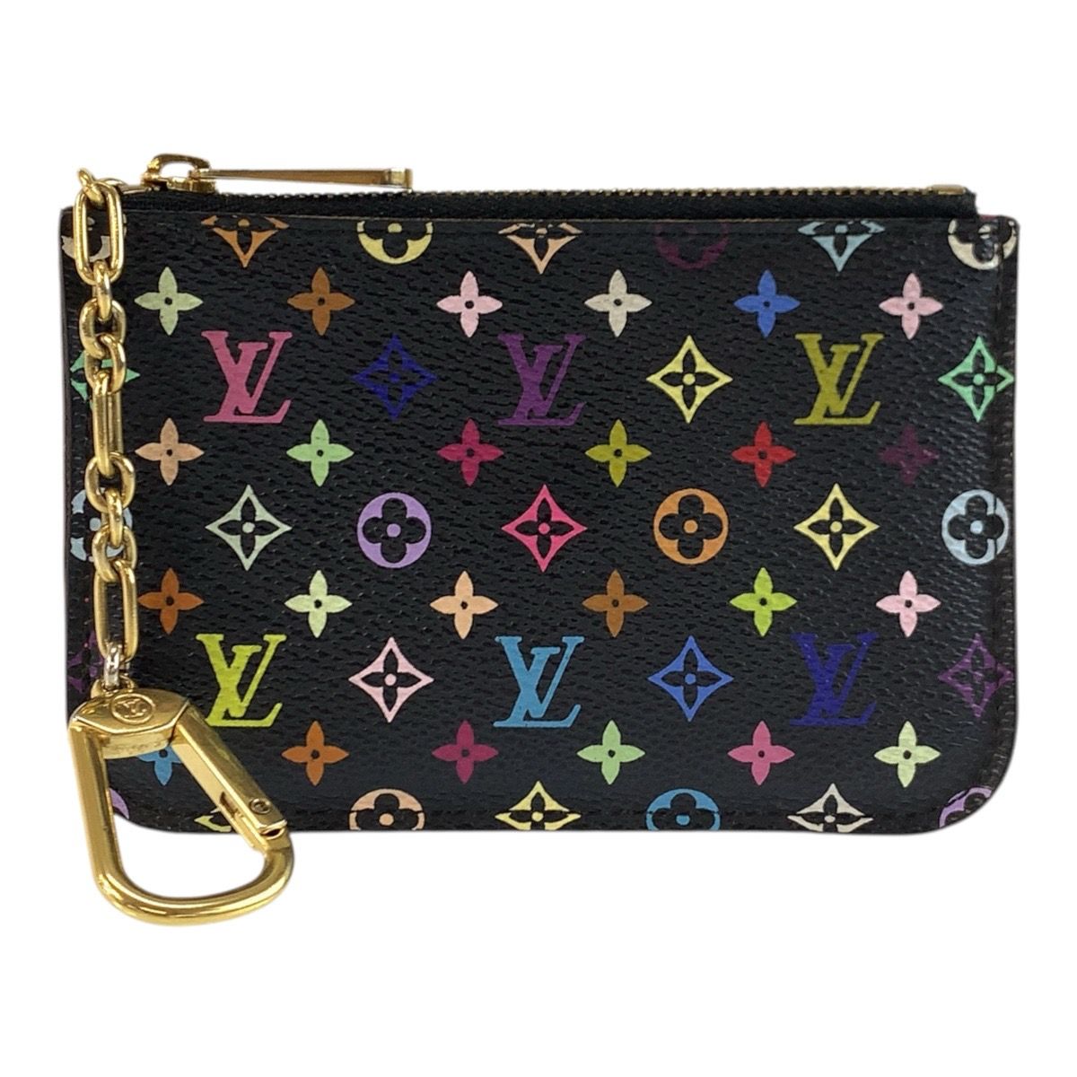 Louis Vuitton Monogram Multicolor Pochette Cles Coin Case with