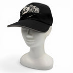 Dior Homme Cotton 100% Leather Logo Print Hat Cap Black