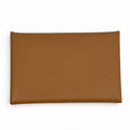 Hermes Calvi Gold Veau Epsom Silver Business Card Holder Case