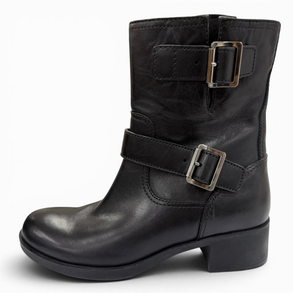 Prada Belt Boot Black — view 4