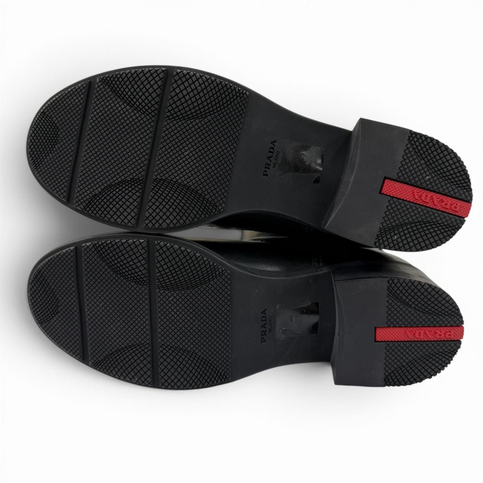 Prada Belt Boot Black — view 6