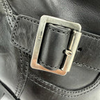 Prada Belt Boot Black — view 8