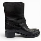 Prada Belt Boot Black — view 5