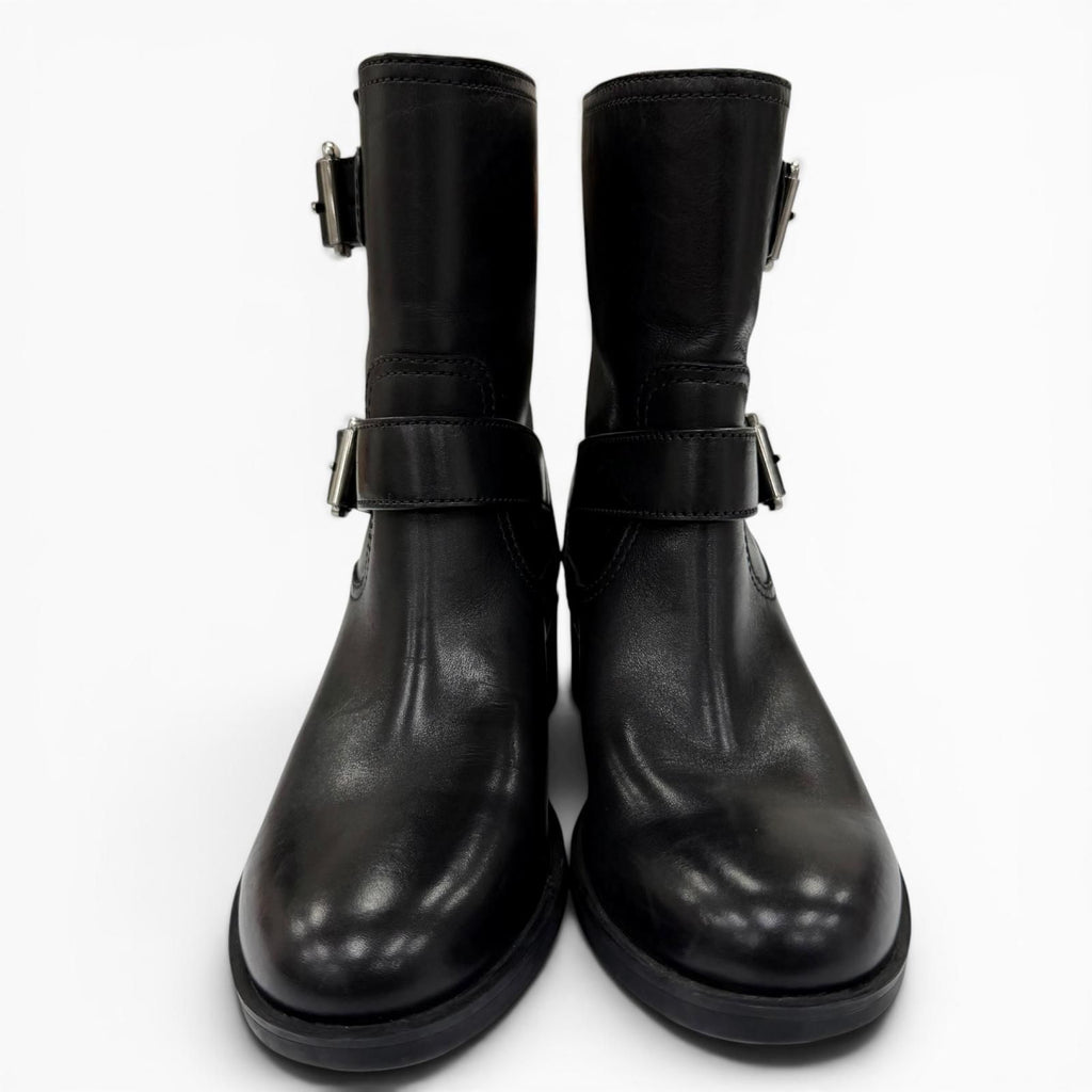 Prada Belt Boot Black — view 3