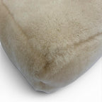 Prada Terry Shearling Tote Sheepskin Triangle Logo Pouch 2-Way Shoulder — view 7