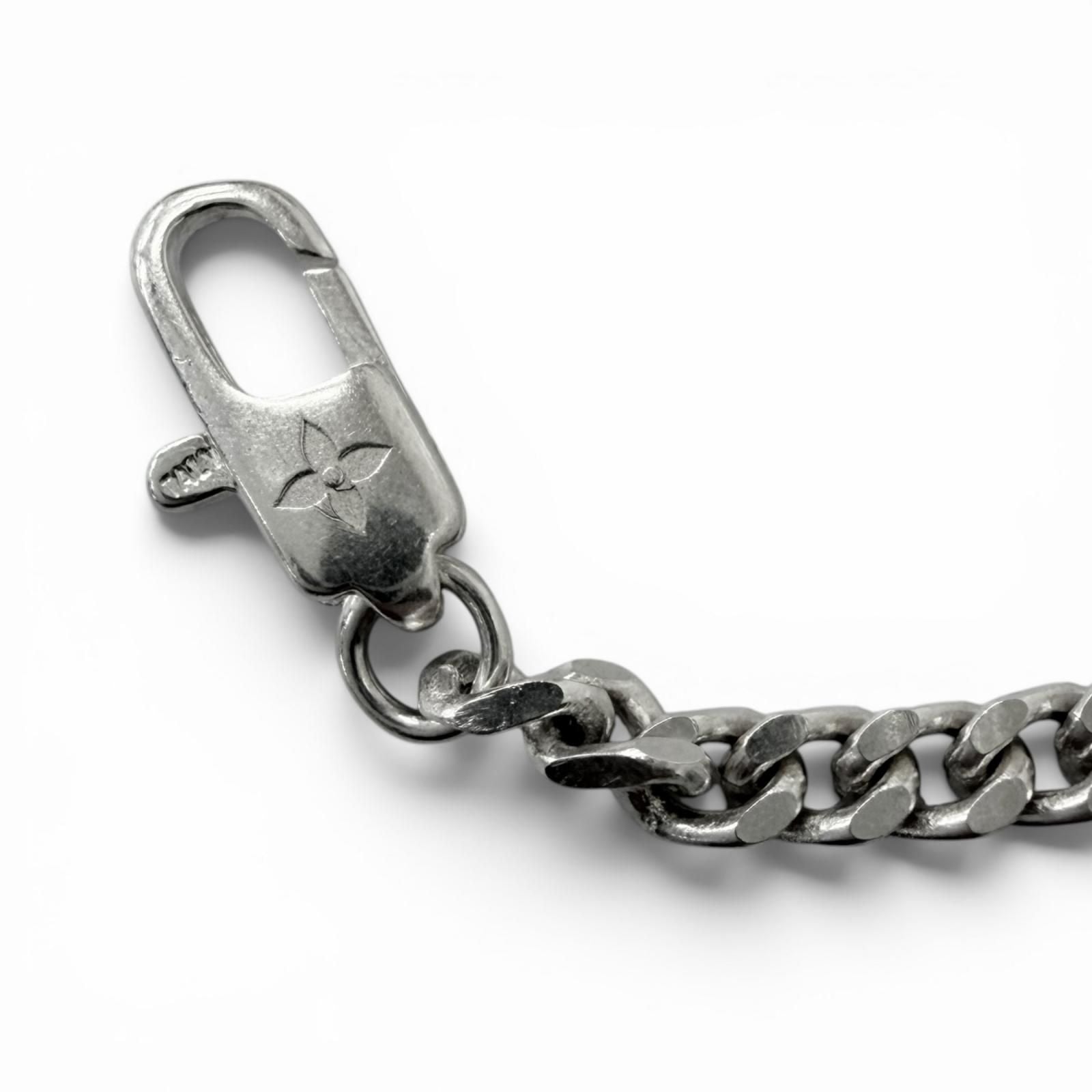 Louis Vuitton Bracelet LV Spike Monogram Flower Silver — view 5